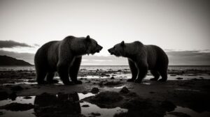 Вынужденное соседство: как таяние льдов меняет жизнь медведей на Чукотке