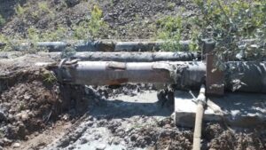 Последствия прорыва пульпопровода в Многовершинном еще не устранены