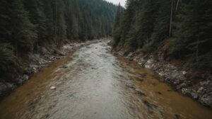 Ручей Отрадный в Приамурье пострадал от золотодобытчиков