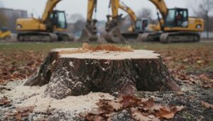 Газопровод пройдет через парк: в Петропавловске вырубят деревья
