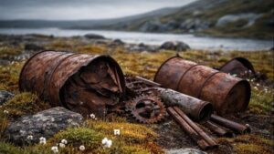 Дроны выявили скрытые свалки и эрозию берегов Хатанги