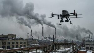 В Чите ввели усиленный режим контроля за качеством воздуха с использованием БПЛА