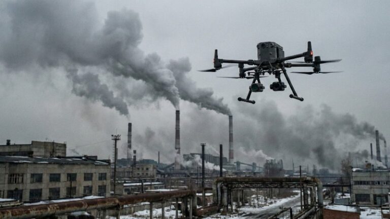 В Чите ввели усиленный режим контроля за качеством воздуха с использованием БПЛА