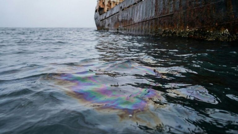 Суд оценил нефтяное пятно в порту Зарубино в 235 млн рублей