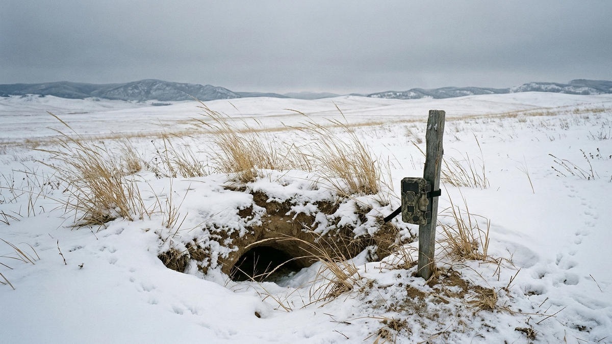 Дефицит сурков оставил бурятских манулов без зимних убежищ