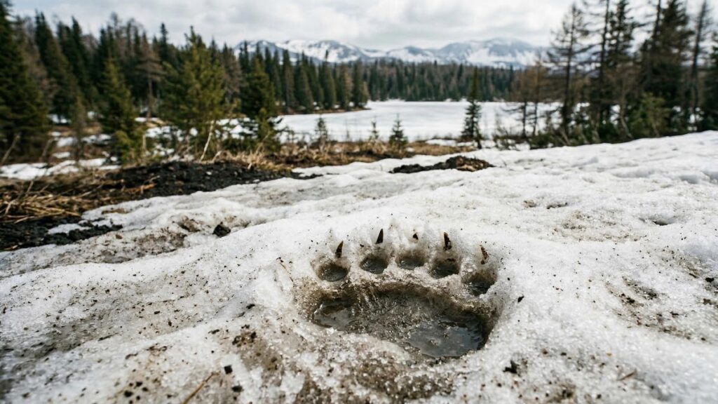 Оттепель на Камчатке: медведи выходят из берлог раньше срока