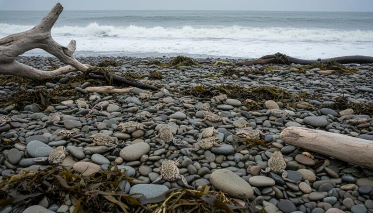 Сорванный экспорт: на берегу Владивостока нашли партию мертвых лягушек