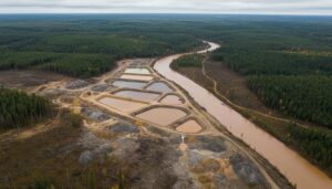 Загрязнение реки Боконтя: недропользователь выплатил 2,2 млн рублей