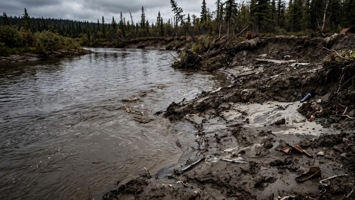 Золотодобытчиков обязали выпустить осетров в реку Зея