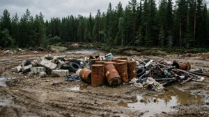 Золотодобытчиков в Приамурье оштрафовали за свалку у ручья Кохориха