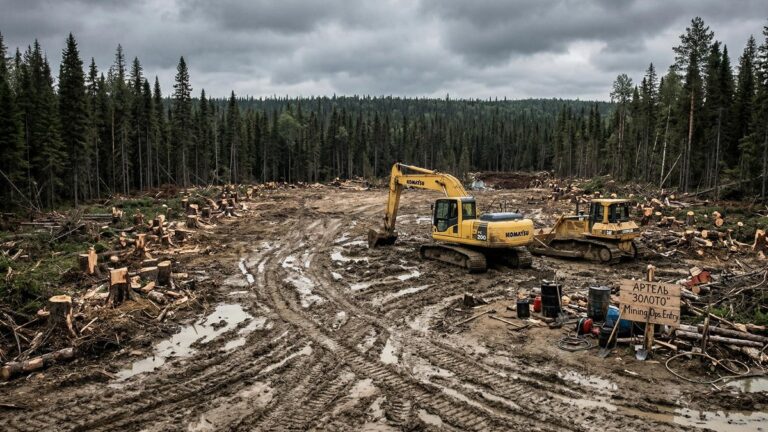 Штраф за тайгу: старатели в ЕАО поплатились за вырубку леса